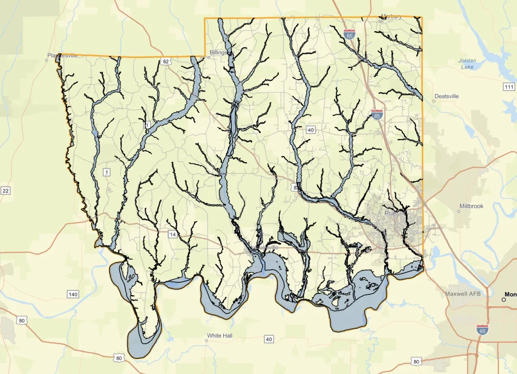 Autauga County Alabama Flooding